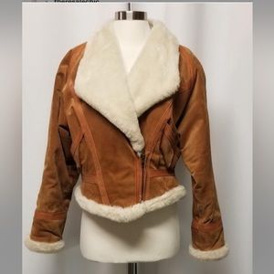 VTG Wilson’s Suede and Faux Fur Jacket